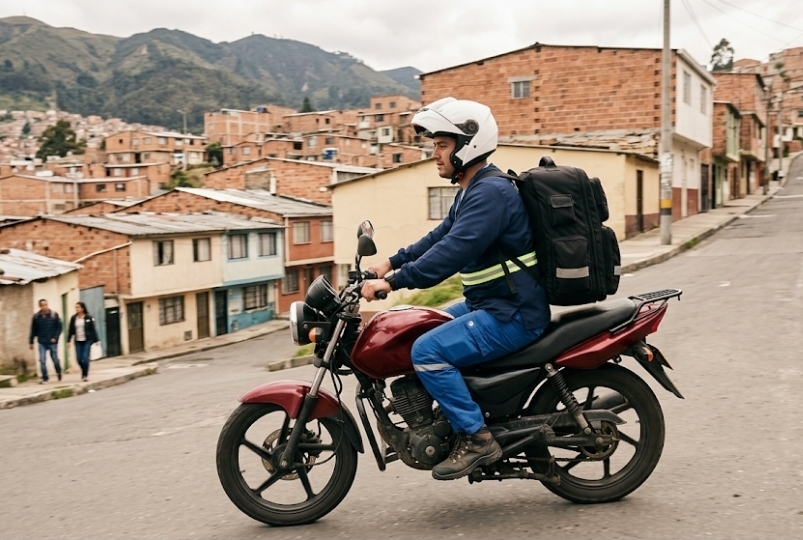 Auxiliar de Enfermería Domiciliario con Moto