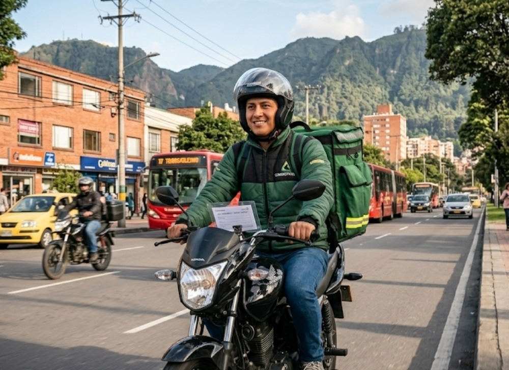 Domiciliario con Moto para la Zona Norte